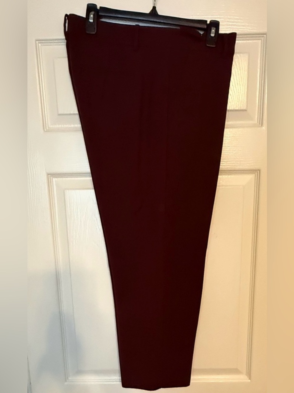 LOFT Women's Ankle Pants in Deep Burgundy